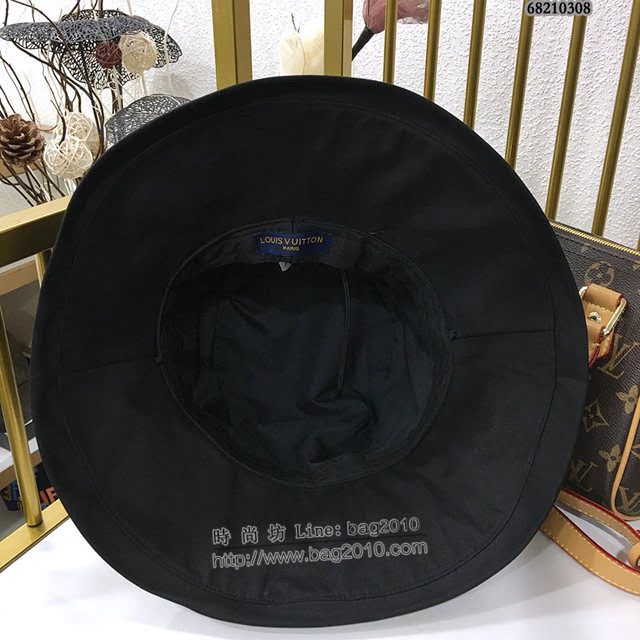 LV男女同款帽子 路易威登經典漁夫帽遮陽帽  mm1093
